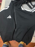 阿迪達斯（adidas）外套男2026春季新款針織立領(lǐng)夾克外套防風(fēng)棉質(zhì)運動(dòng)服 黑白 S 曬單實(shí)拍圖