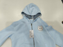 巴布豆（BOBDOG）女童春秋款2026年新款洋氣時(shí)髦大童外套童裝兒童女 藍 140 曬單實(shí)拍圖