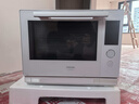 東芝（TOSHIBA）水波爐2.0白珍珠尊享款原裝進(jìn)口家用微波爐烤箱微蒸烤炸燉一體機30L超薄臺嵌兩用ER-XD7001CNW 曬單實(shí)拍圖