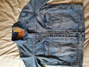 Levi's李維斯26年春夏新款男士美式復古工裝風(fēng)休閑牛仔夾克外套 藍色 L 曬單實(shí)拍圖