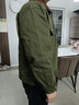 馬登工裝美式復古改制版底特律夾克男秋薄款帆布翻領(lǐng)獵裝上衣男士外套 軍綠色 M 曬單實(shí)拍圖