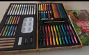 馬可（MARCO）迪士尼女孩男孩丙烯馬克筆文具繪畫(huà)禮盒70件畫(huà)筆套裝送涂色書(shū)女孩生日禮物 過(guò)年禮物年貨節 曬單實(shí)拍圖