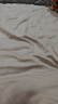 亞朵星球純色磨毛床笠磨毛貼身保暖床笠款秋冬季床罩單雙人床墊保護罩床套 黎明灰 150cm*200cm 曬單實(shí)拍圖