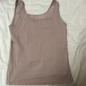 恒源祥針織背心女棉質(zhì)內搭打底薄學(xué)生夏運動(dòng)外穿小吊帶衫 咖啡 曬單實(shí)拍圖