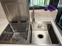 方太【水槽式洗碗機M1L]大容量不銹鋼槽體高能氣泡洗100℃蒸汽除菌 洗碗不彎腰洗果蔬去農殘洗碗機在左 曬單實(shí)拍圖