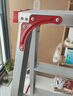 奧質(zhì)梯子家用折疊加厚鋁合金人字梯登高爬梯工程合梯樓梯帶斜撐加固 1.5米全加固雙筋+腿部加強 曬單實(shí)拍圖