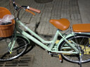 EG7自行車(chē)成年人女士大學(xué)生通勤實(shí)心胎自行車(chē)學(xué)生12到18歲上班用單車(chē) 高配-抹茶綠【編織車(chē)筐+充氣胎】 24寸單速【適合145-165cm】 曬單實(shí)拍圖