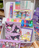 星星泡銀河庫洛米女孩生日禮物咕卡禮盒全套6-10歲兒童高級玩具手帳本奶油膠 曬單實(shí)拍圖