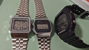 卡西歐（CASIO）(CSIO)手表男 小方塊表小金表 多功能雙顯運動(dòng)石英手表 A500WA-7D 曬單實(shí)拍圖