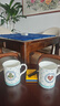 子時(shí)摜蛋系列陶瓷馬克杯新款泡茶咖啡杯家用辦公室送禮四件套裝杯子 【摜蛋系列四件套】450cc組合裝 曬單實(shí)拍圖