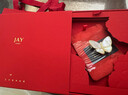 Jay 蝴蝶胸針女西裝西服配飾胸花生日禮物送長(cháng)輩媽媽婆婆  【品牌禮盒】A款（貝殼）（京倉/就近發(fā)貨） 曬單實(shí)拍圖
