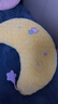 迪卡夢(mèng)（DEKAMO）可愛(ài)小星星抱枕毛絨玩具公仔月亮沙發(fā)靠枕少女心靠墊超軟玩偶禮物 黃色月亮 45厘米 曬單實(shí)拍圖