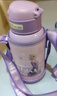 迪士尼（Disney）兒童保溫杯雙飲水杯316不銹鋼幼兒園學(xué)生上學(xué)專(zhuān)用水壺草莓熊550ml 曬單實(shí)拍圖