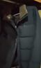 羅蒙（ROMON）毛領(lǐng)羽絨服男士厚款保暖冬季中青年休閑外套商務(wù)百搭外套青色175 曬單實(shí)拍圖