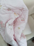 羅萊兒童（luolaikids）幼兒入園六件套女孩全棉親膚免套被套被子枕套床單床墊120*150cm 曬單實(shí)拍圖