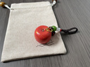 慕思語(yǔ)（MUSIYU）手工木雕蘋(píng)果汽車(chē)鑰匙扣掛件包包背包書(shū)包包掛飾男女小飾品禮物 木雕小蘋(píng)果-平安款  A11-103 曬單實(shí)拍圖
