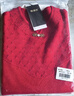恒源祥羊毛衫女100純羊毛新中式中年媽媽裝50-60洋氣本命年打底紅色毛衣 曬單實(shí)拍圖