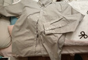 京東京造【純棉牛津紡】休閑襯衫男長(cháng)袖男襯衫外套襯衣春季男 卡其色 42 曬單實(shí)拍圖