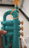 兒童仿真薩克斯可吹奏樂(lè )器小號音樂(lè )玩具口哨口琴寶寶小喇叭男女孩 小號（藍色）-電池套裝 曬單實(shí)拍圖