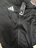 阿迪達斯（adidas）外套男女春季跑步運動(dòng)立領(lǐng)拉鏈夾克外套運動(dòng)服 黑/白 3XL 曬單實(shí)拍圖