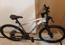 喜德盛（xds）山地自行車(chē)傳奇500鋁架肩控前叉禧瑪諾20速桶軸27.5寸 極晝白 碳座管 19 曬單實(shí)拍圖