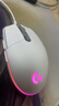 羅技（G）G102 有線(xiàn)游戲鼠標 淡紫色 RGB燈效 輕量化設計 吃雞鼠標 賽博朋克 200-8000DPI 曬單實(shí)拍圖