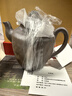 何白龍窯 功夫茶壺小號泡茶單壺高檔陶瓷茶具套裝 柴燒原礦鐵胎土裸燒 超薄蟬翼“方圓”壺-小號 【110ml】禮盒裝 110ml 曬單實(shí)拍圖