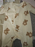 貝瑞加（Babyprints）嬰兒連體衣2件裝新生寶寶純棉A類(lèi)衣服四季柔軟內衣爬服 黃熊59 曬單實(shí)拍圖