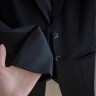 Gesaiya品牌小西装女2022年春秋冬季长袖职业装套装正式商务正装面试上班教师工作服 黑色西装外套 S（90斤以内） 实拍图