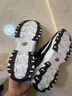 斯凱奇女鞋春秋2026新款經(jīng)典款熊貓鞋厚底增高減震防滑休閑運動(dòng)鞋老爹鞋 黑色/白色-BKW 37 /參考常規尺碼37-37.5碼左右 曬單實(shí)拍圖