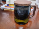 南山先生  玻璃杯簡(jiǎn)約辦公綠茶杯茶水分離男女個(gè)人杯深空泡茶杯 深空杯（鴉青）-帶過(guò)濾 曬單實(shí)拍圖