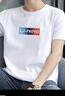 李寧短袖t恤男夏季運動(dòng)衣服飾戶(hù)外休閑男裝跑步健身服時(shí)尚潮流上衣 LI-NING白 L (175) 曬單實(shí)拍圖
