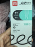 得力（deli）速干按動(dòng)中性筆 雙球珠ST筆頭 0.5mm學(xué)生中性筆刷題筆考試筆 雙核芯黑色5支/盒S08-E5 曬單實(shí)拍圖
