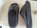 紅豆防臭拖鞋男士2026新款外穿夏季家居情侶拖鞋室內居家防滑拖鞋女 黑色 42-43 標準碼 曬單實(shí)拍圖