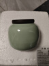 陶瓷茶葉罐空罐大號密封罐家用紅茶綠茶龍井普洱儲存罐防潮存茶罐 黑檀蓋茶罐-青瓷光面 曬單實(shí)拍圖