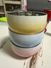 美廚（MAXCOOK）316L不銹鋼碗 湯碗雙層隔熱 飯碗餐具面碗13cm 彩色3只裝MCWA9102 曬單實(shí)拍圖
