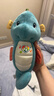 費雪（Fisher-Price）新版聲光安撫海馬嬰兒哄睡安撫毛絨新生兒禮物GCK71藍色 曬單實(shí)拍圖