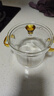 格娜斯玻璃蒸蛋碗寶寶蒸雞蛋羹雙耳隔水燉盅帶蓋玻璃碗燕窩甜品碗帶刻度 曬單實(shí)拍圖
