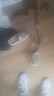 潔麗雅（Grace）防水棉拖鞋男士秋冬季室內居家加絨保暖防滑厚底踩屎感情侶棉拖女 曬單實(shí)拍圖