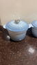 酷彩（Le Creuset）法國進(jìn)口琺瑯鍋鑄鐵燜煮鍋飯釜湯鍋燉鍋煲湯煮粥家用微壓鍋 大號燜煮鍋水晶藍 20cm 曬單實(shí)拍圖