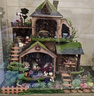 那家小屋diy小屋手工藝術(shù)森林奇遇別墅微縮積木拼裝立體解壓模型生日禮物 森林奇遇  diy小屋+防塵罩 曬單實(shí)拍圖