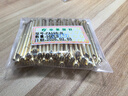 華榮探針pa156-A B G H E Q2 直徑2.36mmPCB彈簧頂針套2.7mm PA156-D(大圓頭) 4.0mm50支裝 曬單實(shí)拍圖