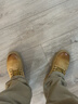 Dickies【明星同款】情侶馬丁靴男靴復古大黃靴時(shí)尚工裝靴 土黃 41 曬單實(shí)拍圖