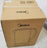 美的（Midea）電熱水壺養生母嬰級316L內膽雙層無(wú)縫一體家用燒水壺1.7L大容量自動(dòng)智能斷電泡茶 SH17M301PRO 曬單實(shí)拍圖