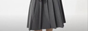 優(yōu)衣庫女裝寬褶中裙/半身裙裙子479916 488364 488364/08深灰色 L 曬單實(shí)拍圖