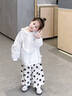 優(yōu)奇嬰兒褲子夏季純棉嬰幼兒超薄透氣涼感睡褲兒童長(cháng)褲男女寶寶防蚊褲 波點(diǎn)黑 100 曬單實(shí)拍圖