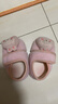 貝瑞加（Babyprints）嬰兒地板襪秋冬寶寶學(xué)步襪套秋冬室內鞋襪加厚保暖軟底 粉兔S 曬單實(shí)拍圖