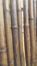 臨雅竹籬笆柵欄圍欄戶(hù)外圍墻護欄花園庭院裝飾防腐竹子隔斷墻竹桿造景 碳化竹 高1.5米X長(cháng)2米 送2根橫桿 曬單實(shí)拍圖