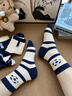 Jeep兒童襪子春夏季100%純棉10A抗菌防臭防螨男寶寶中筒青少年中大童 曬單實(shí)拍圖