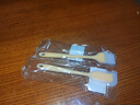 炊大皇 抗菌硅膠油刷刮刀食品刷子 烘焙油刷燒烤調料刷輔食工具2件套 曬單實(shí)拍圖